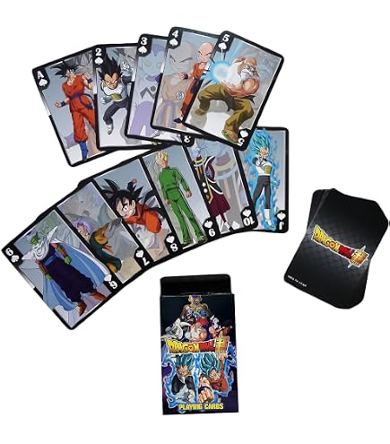 Amazon.com: Dragon Ball Z Playing Card : Toys & Games